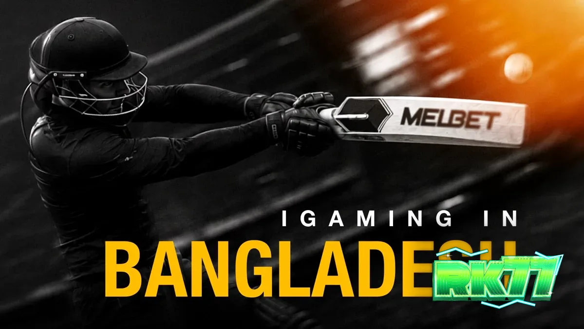 Pemandangan digital pasar iGaming yang berkembang di Bangladesh dengan fokus pada tanggung jawab pemain.