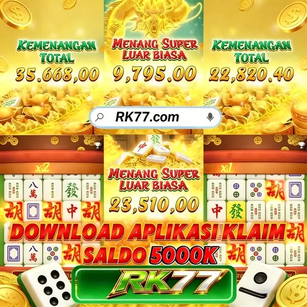 rk77 Daftar Sekarang - Unduh APK